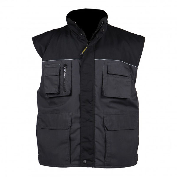 Afbeeldingen van MARCUS bodywarmer antraciet/zwart M