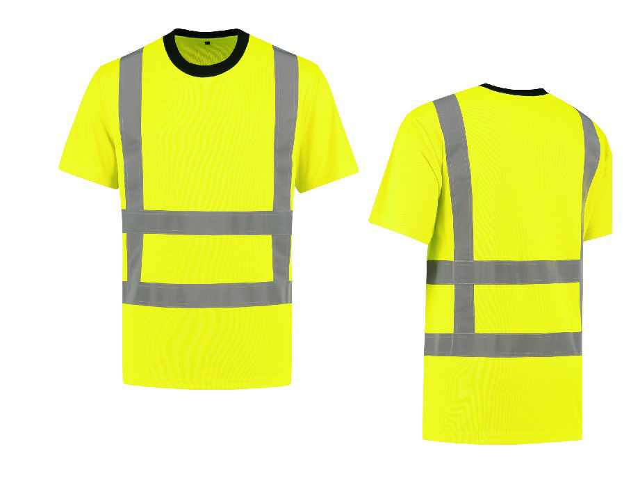 Afbeeldingen van T-Shirt High Visibility RWS FluoGeel maat XS