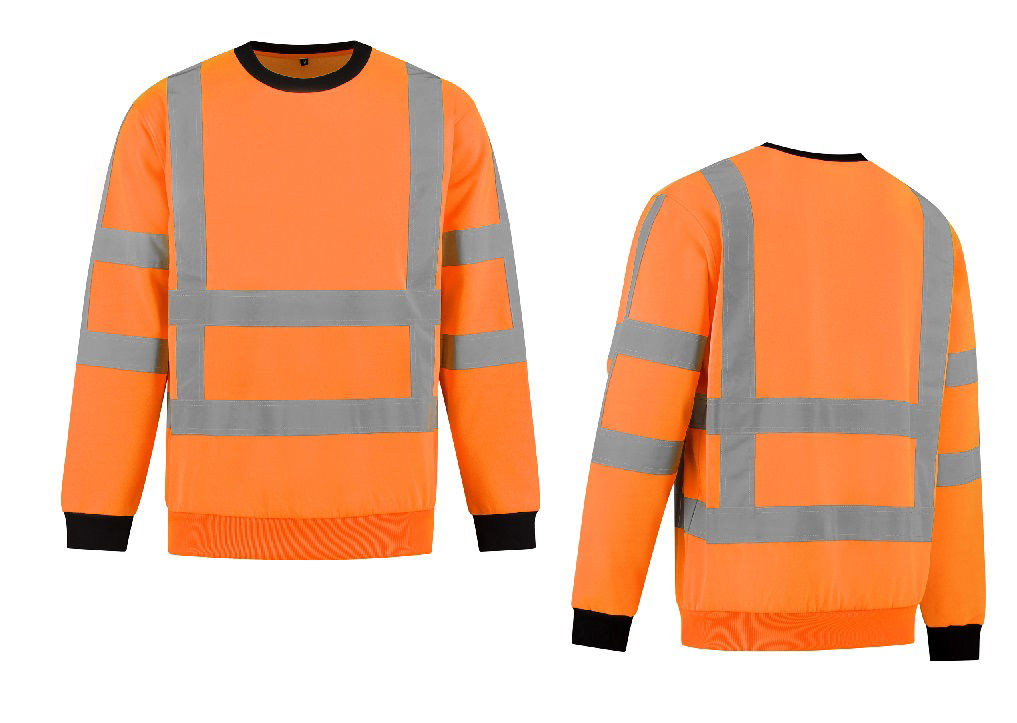 Afbeeldingen van Sweater High Visibility RWS FluoOranje maat XS