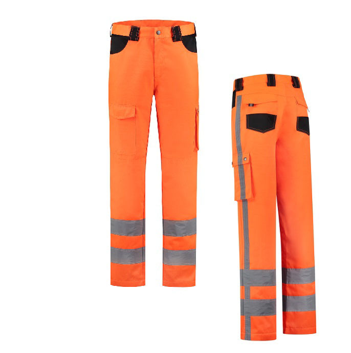 Afbeeldingen van Werkbroek High Visibility RWS FluoOranje maat 44