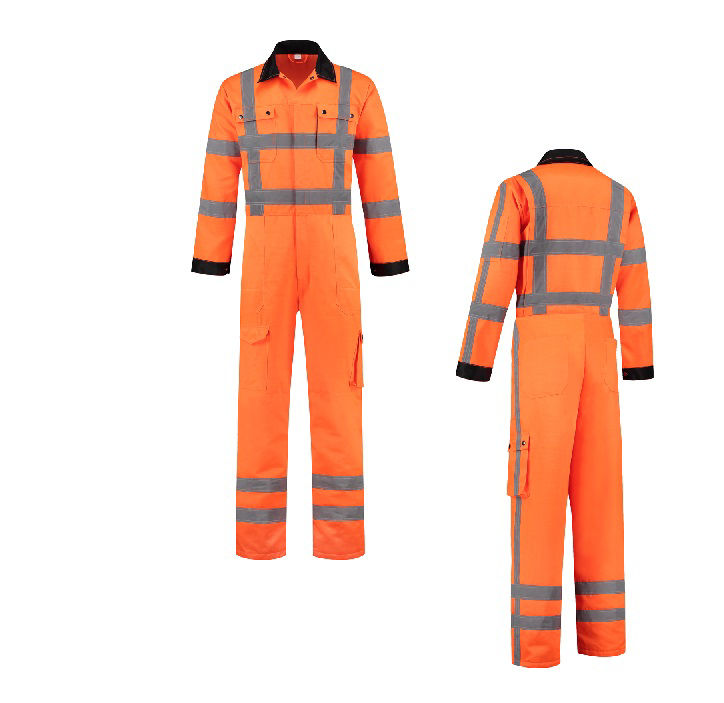 Afbeeldingen van Overall High Visibility RWS FluoOranje maat 44