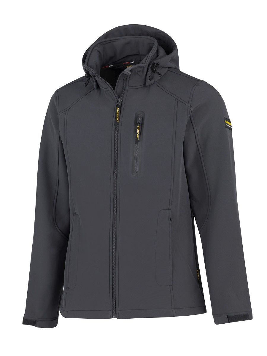 Afbeeldingen van Storvik NAPIER Softshell werkjas Antraciet, 3XL