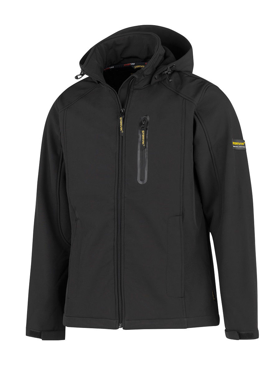 Afbeeldingen van Storvik NAPIER Softshell werkjas Zwart, XL