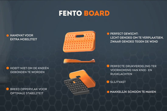 Afbeeldingen van Fento Board ergonomische kniemat (per stuk)