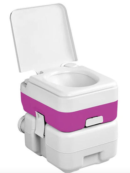 Afbeeldingen van Toiletvloeistof 2 liter spoelwatertoevoeging roze