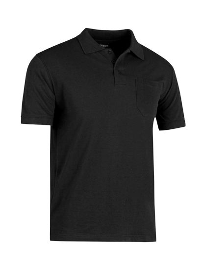 Afbeeldingen van Poloshirt zwart -XL