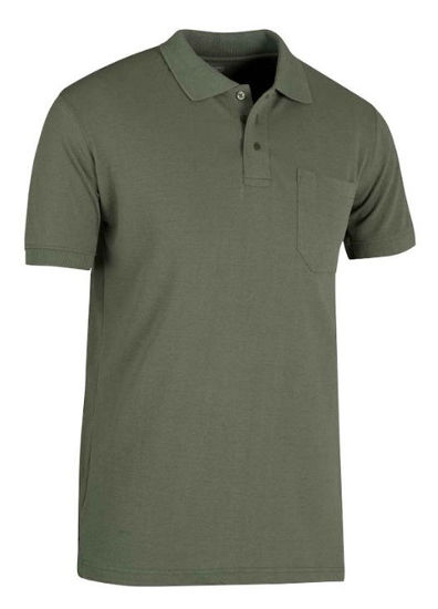 Afbeeldingen van Poloshirt Olijfgroen -S