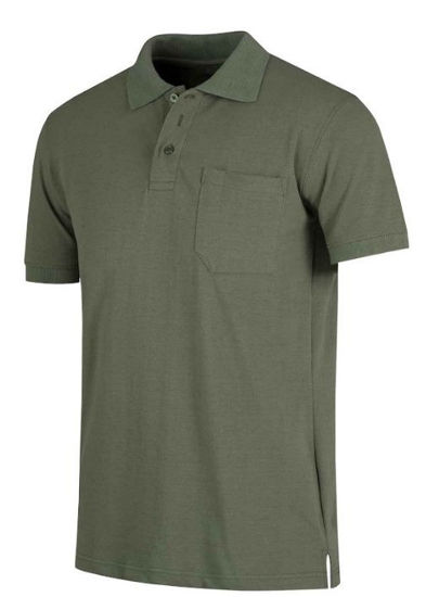 Afbeeldingen van Poloshirt Olijfgroen -XXXL