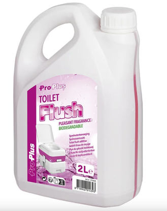 Afbeeldingen van Toiletvloeistof 2 liter spoelwatertoevoeging roze