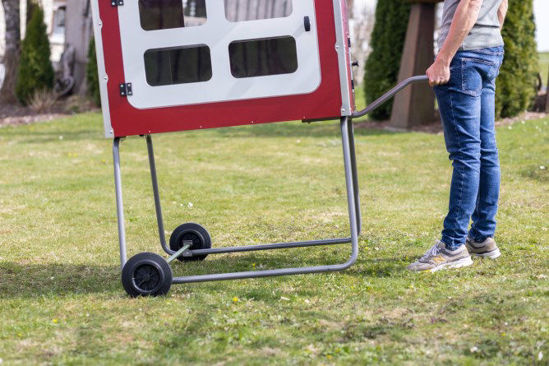 Afbeeldingen van MobileCoop houten kippenhok