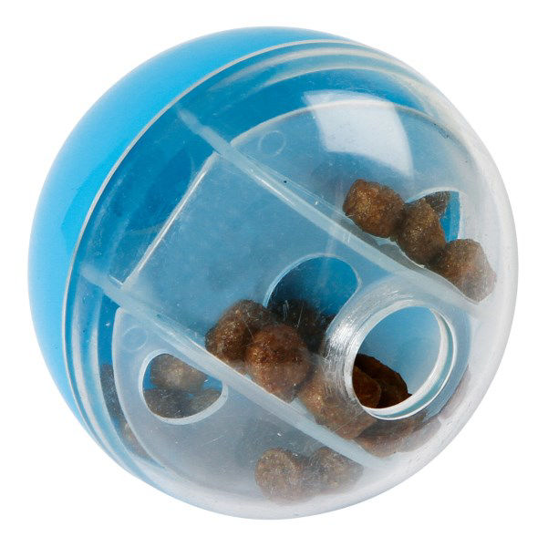 Afbeeldingen van Snackbal voor katten Ø 5 cm, blauw