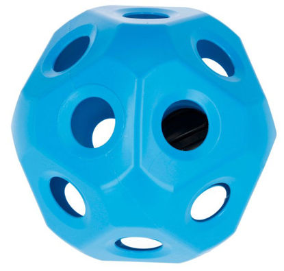 Afbeeldingen van Voeder/speel bal blauw