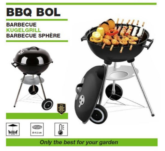 Afbeeldingen van BBQ bol groot ø 44 x 70 cm