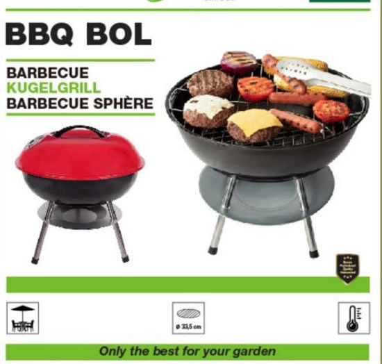 Afbeeldingen van BBQ bol klein ø 35 x 40 cm