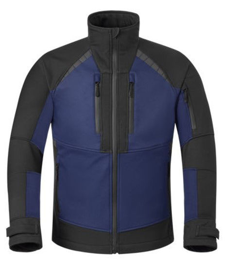 Afbeeldingen van Softshell jack HAVEP® Revolve Marine/zwart, S