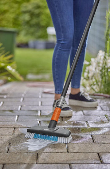 Afbeeldingen van Gardena Cleansystem Wasset met steel hard