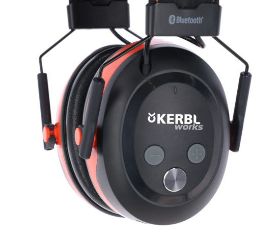 Afbeeldingen van Gehoorkap Kerbl Works met bluetooth