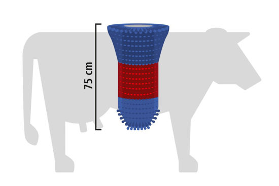 Afbeeldingen van HappyCow veeborstel FlexiSwing