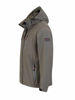 Afbeeldingen van Softshell werkjas teddy voering CLIVE, olijfgroen -4XL