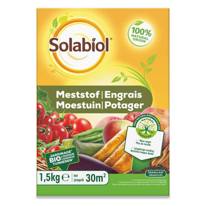 Afbeeldingen van Meststof Moestuin 1,5kg -Solabiol-