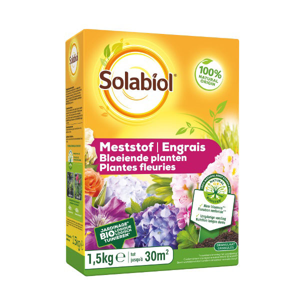 Afbeeldingen van Meststof bloeiende planten 1,5kg -Solabiol-