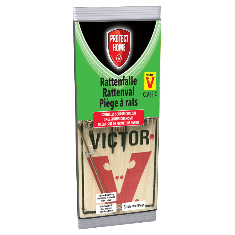 Afbeeldingen van Rattenval hout -Protect Home-