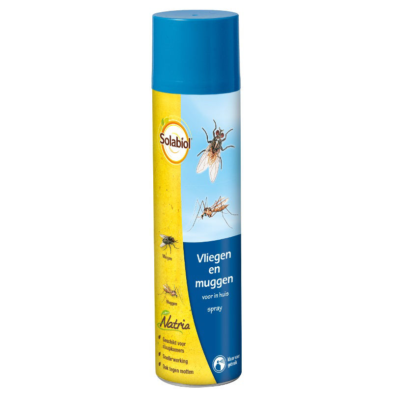 Afbeeldingen van Vliegen-/ muggenspray Natria 400ml. -Solabiol-