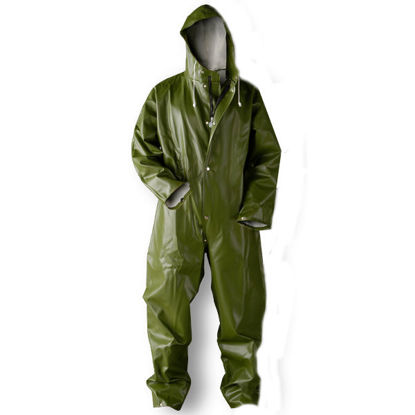 Afbeeldingen van Spuitoverall/ regenoverall Dolfing P1 groen