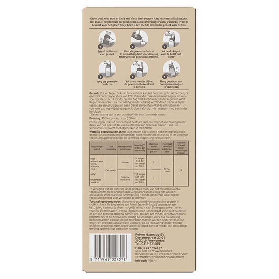 Afbeeldingen van Pokon Tegen Onkruid Concentraat 450ml