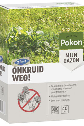 Afbeeldingen van Pokon Onkruid Weg! 40 m2 = 800 gr