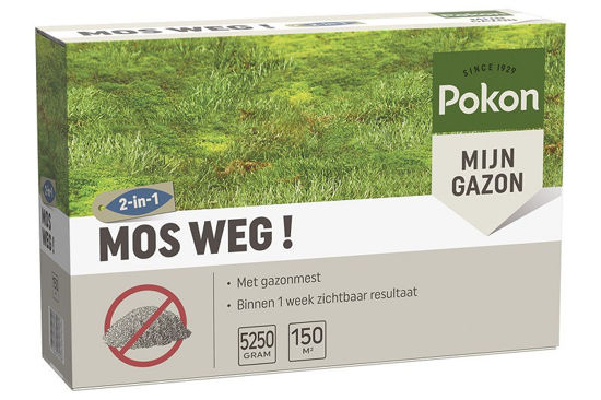 Afbeeldingen van Pokon Mos Weg! 150 m2 5250 gr