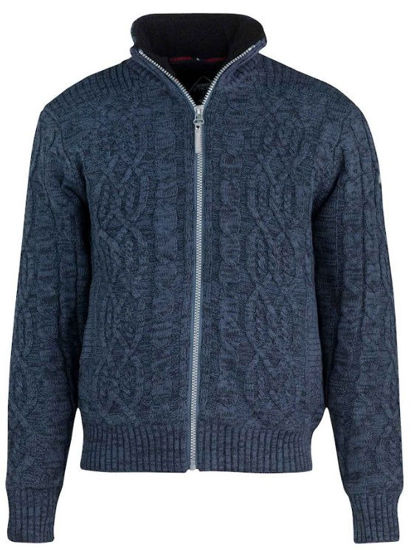 Afbeeldingen van Bjornson Wintervest Viggo teddy voering navy