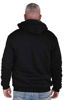 Afbeeldingen van Sweatvest Kenny, Teddy gevoerd, Hoody, zwart. mt S