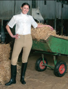 Afbeeldingen van Rijbroek polystar Dames, beige 36