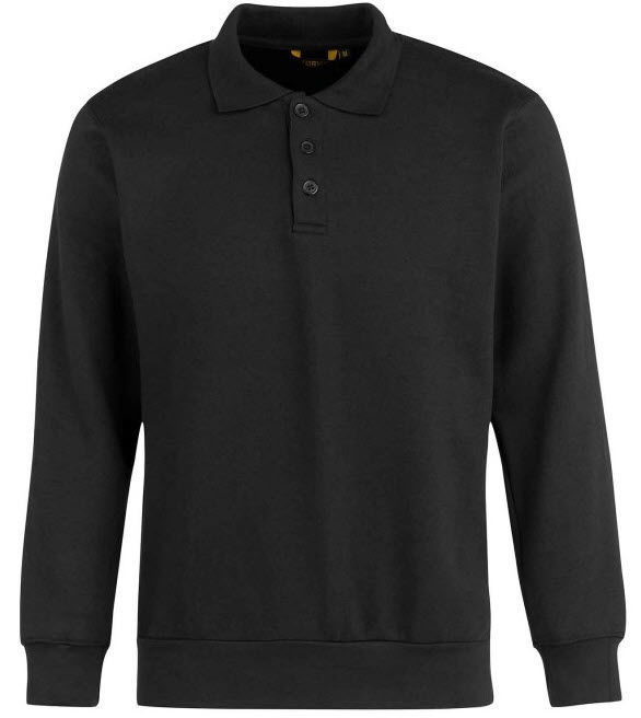 Afbeeldingen van Sweater, polokraag zwart L