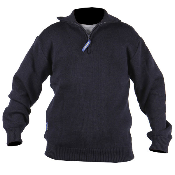 Afbeeldingen van Schipperstrui 50/50, blauw, XL