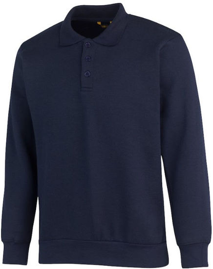 Afbeeldingen van Sweater, polokraag, marine