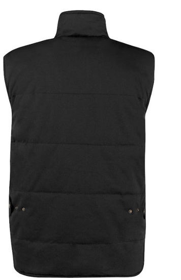 Afbeeldingen van WERK bodywarmer Pocket zwart.