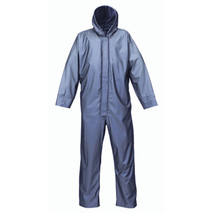 Afbeeldingen van Stretch regenoverall blauw