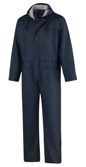 Afbeeldingen van Stretch regenoverall blauw