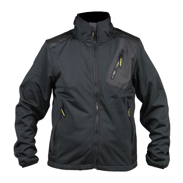 Afbeeldingen van Soft shell jack ZEUS, Zwart, S