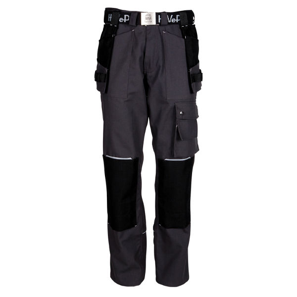 Afbeeldingen van Werkbroek Worker Pro Havep charcoal grey/zwart, 44