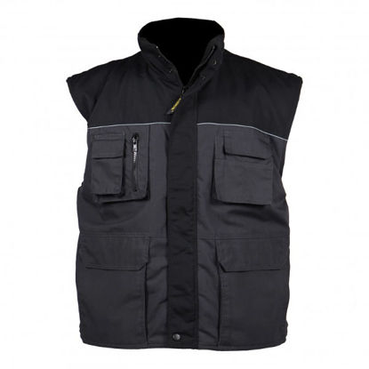 Afbeeldingen van MARCUS bodywarmer antraciet/zwart