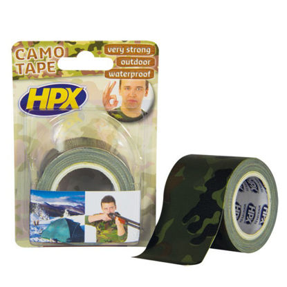 Afbeeldingen van DUCT tape / reparatietape CAMOUFLAGE 48mm x 5m BLISTER