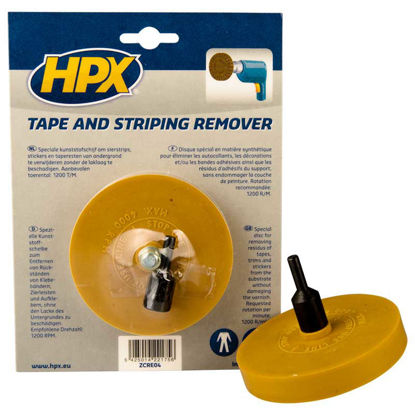 Afbeeldingen van Tape & striping remover: kunststofschijf + as