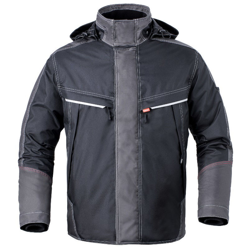 Afbeeldingen van Parka Havep Attitude, Zwart/charcoal grijs, S