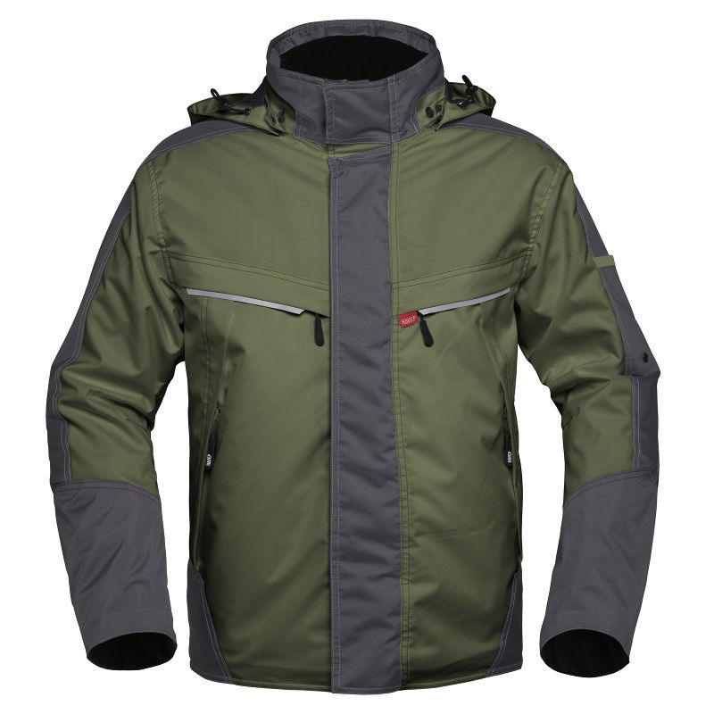 Afbeeldingen van Parka Havep Attitude, Bosbouw groen/charcoal grijs, S