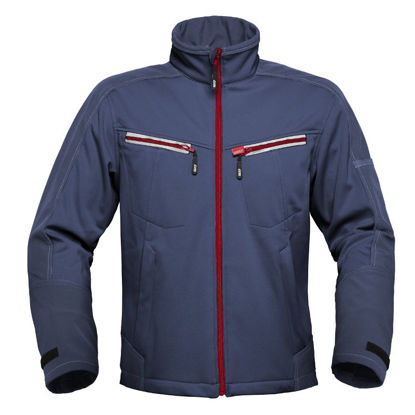 Afbeeldingen van Havep Attitude Softshell jas 40145, Marine