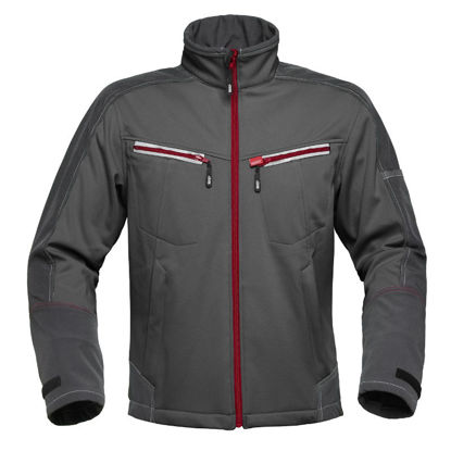 Afbeeldingen van Havep Attitude Softshell jas 40145, Charcoal grijs