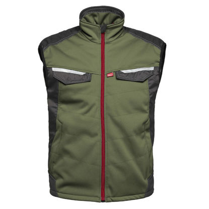 Afbeeldingen van Havep Attitude bodywarmer 50184, Groen/Charcoal grijs